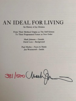 Signed Ideal For living Book